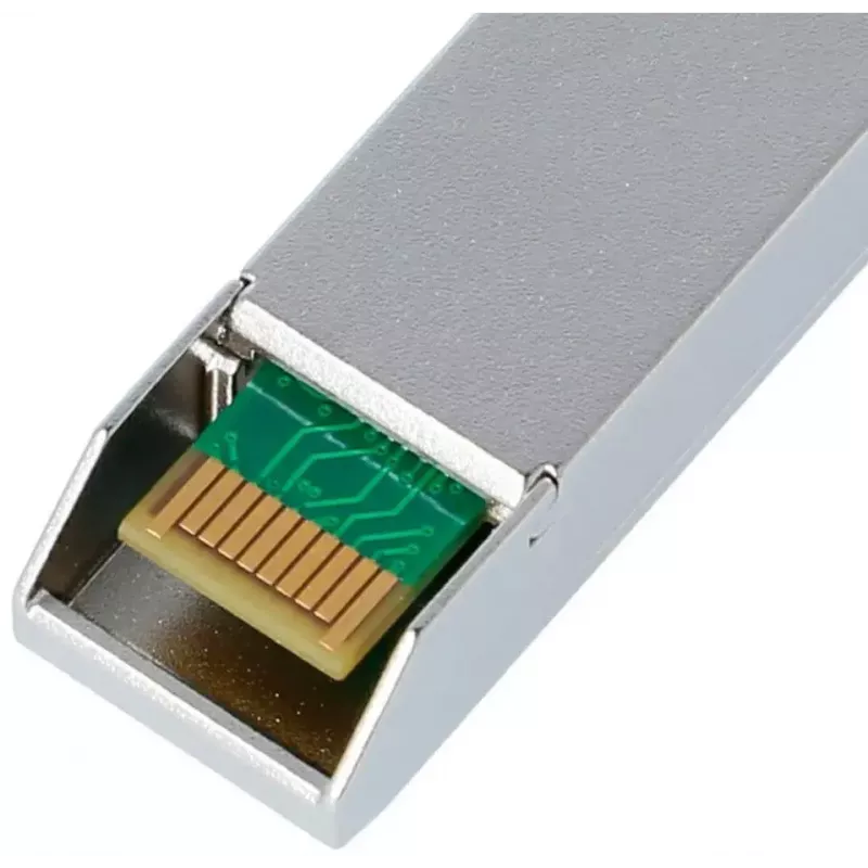 Tinklo siųstuvas-imtuvas BlueOptics AT-SPBD20DUAL-14-BO — šviesolaidinis SFP modulis, cSFP sąsaja, LC jungtis, aliuminis