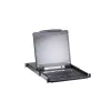 ATEN CL5708IM 8 portų 17 colių LCD KVM jungiklis su IP prieiga (USB / PS/2 VGA) su USB išoriniu prievadu
