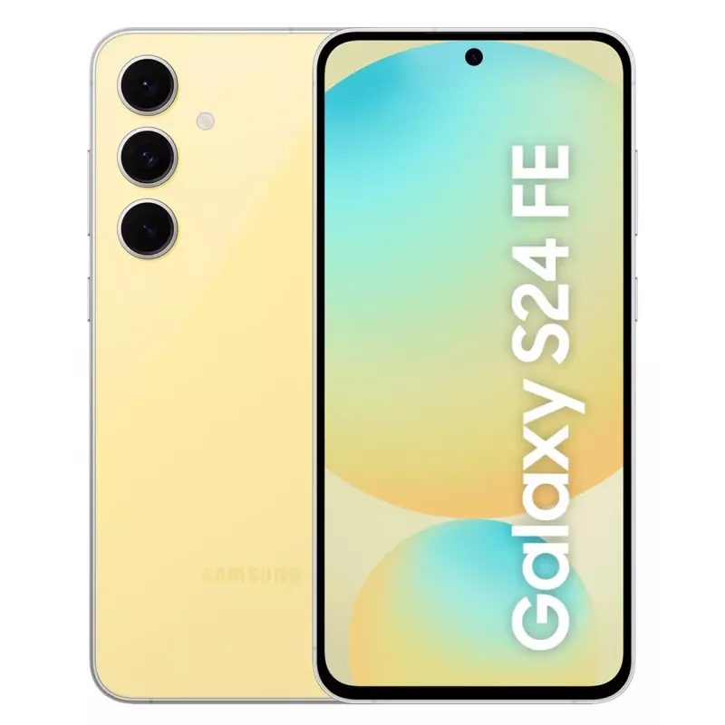 Samsung Galaxy S24 FE 17 cm (6.7 colio) Dual SIM Android 14 5G USB Type-C 8 GB 128 GB 4700 mAh Geltona