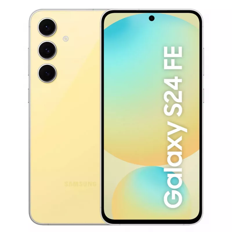 Samsung Galaxy S24 FE 17 cm (6.7 colio) Dual SIM Android 14 5G USB Type-C 8 GB 128 GB 4700 mAh Geltona