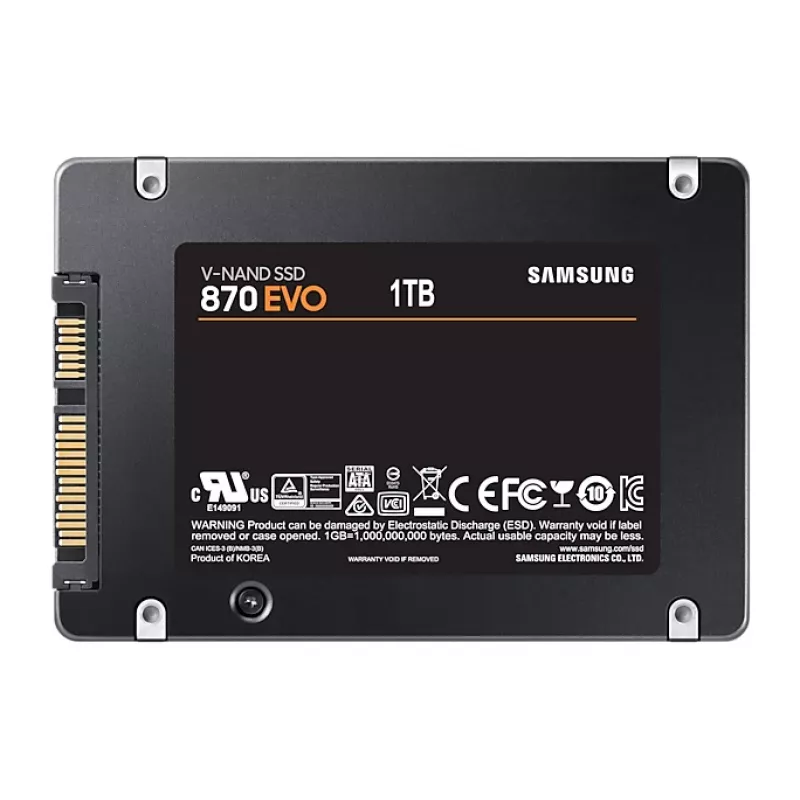 Samsung 870 EVO 1 TB 2,5 colio SATA III V-NAND MLC SSD