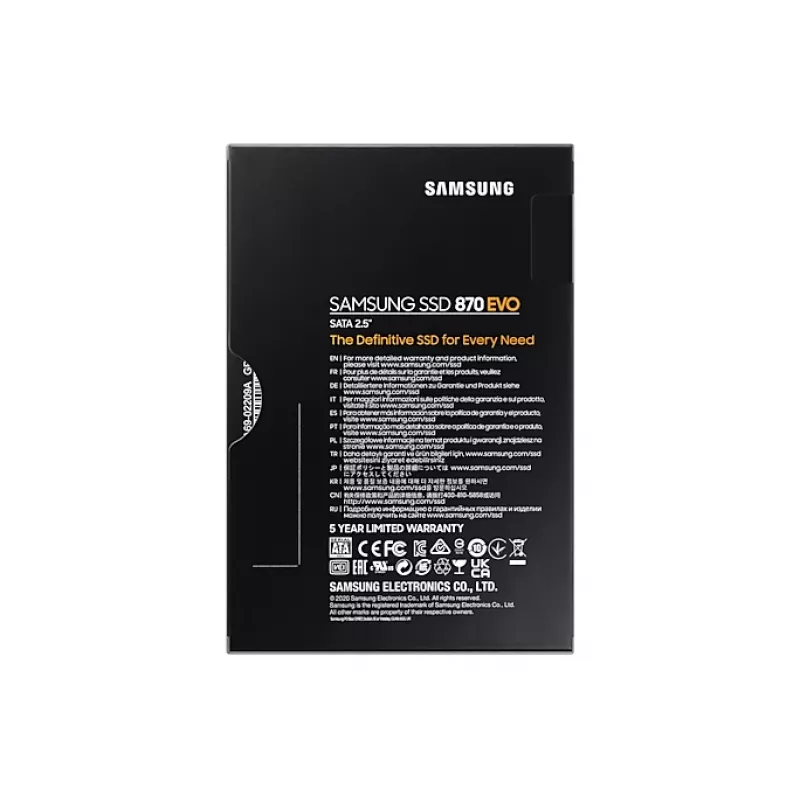 Samsung 870 EVO 1 TB 2,5 colio SATA III V-NAND MLC SSD