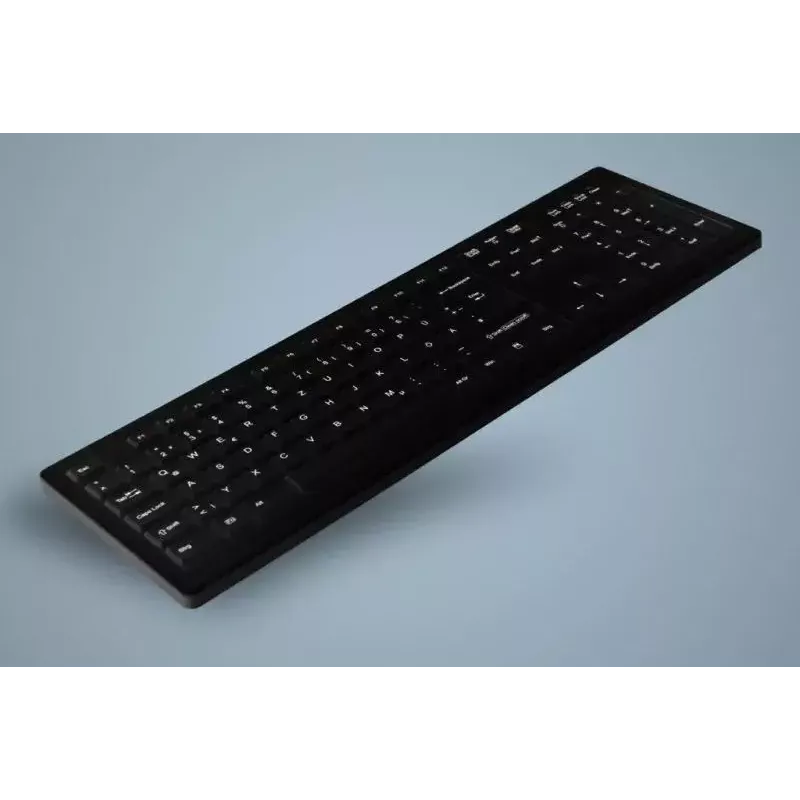 Active Key AK-C8100 klaviatūra medicininė USB QWERTZ vokiška juoda Full-size 105 klavišų