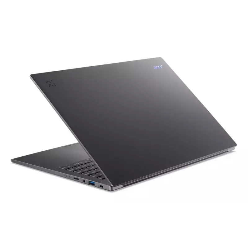 Nešiojamas kompiuteris Acer Aspire 16 AI A16-52M-55DS, Intel Core Ultra 5 226V, 16 GB LPDDR5x, 512 GB SSD, 16 colių WUXGA ekranas, Windows 11 Home, pilka