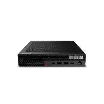 Darbo stotis Lenovo ThinkStation P3 Tiny Gen 2 Intel Core Ultra 7 265 64 GB DDR5-SDRAM 1 TB SSD NVIDIA RTX A1000 Windows 11 Pro Mini PC juoda