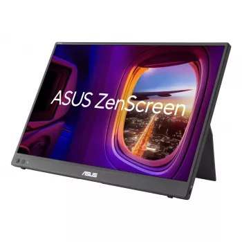 Nešiojamas monitorius ASUS ZenScreen MB16FC 16 colių (40,6 cm) WUXGA 1920×1200 IPS LCD, 5 ms, 300 cd/m², 1000:1, Juodas