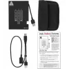 Išorinis SSD diskas Apricorn Aegis Padlock Fortress 256GB USB 3.2 Gen 1 juodas A25-3PL256-S256F
