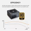 COUGAR GR 750W ATX3.1/PCIE 5.1 80 Plus Gold maitinimo blokas
