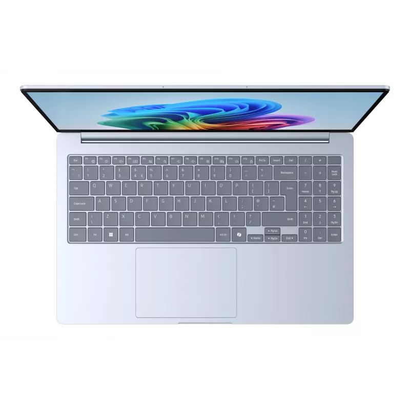 Nešiojamas kompiuteris Samsung Galaxy Book4 Edge NP750XQB-KA2DE Copilot+ PC Snapdragon X1-26-100 39,6 cm (15,6 colio) Full HD 16 GB LPDDR5x-SDRAM 512 GB eUFS Wi-Fi 7 (802.11be) Windows 11 Home Mėlynas