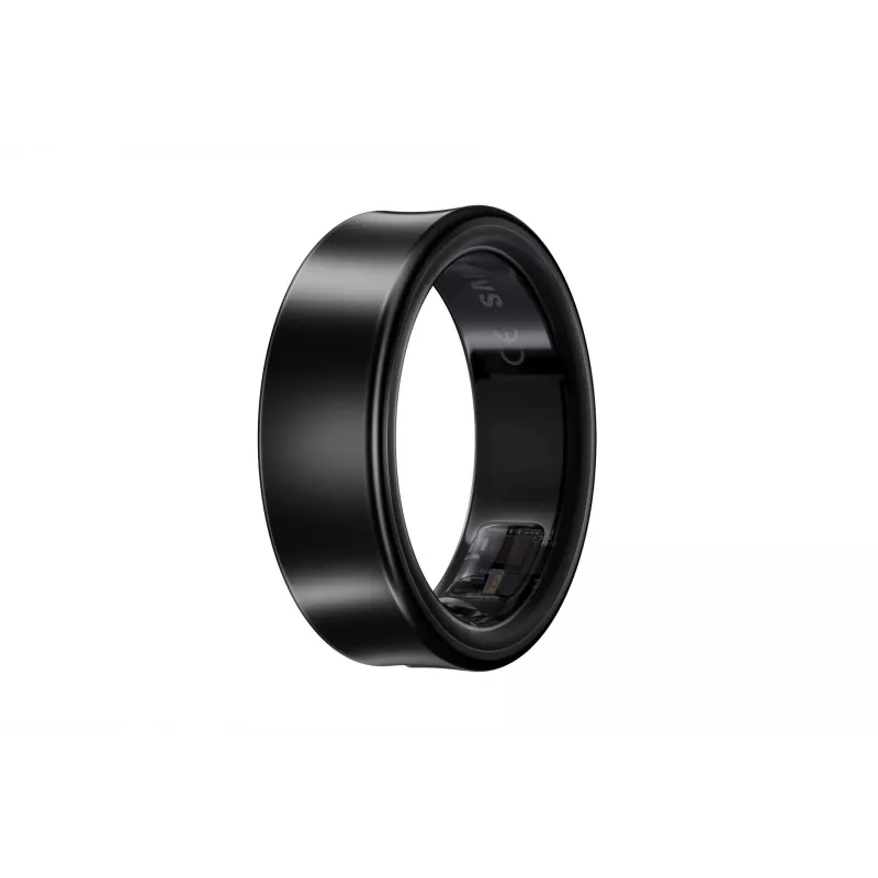 Išmanusis aktyvumo žiedas Samsung Galaxy Ring, juodas, optinis širdies ritmo jutiklis