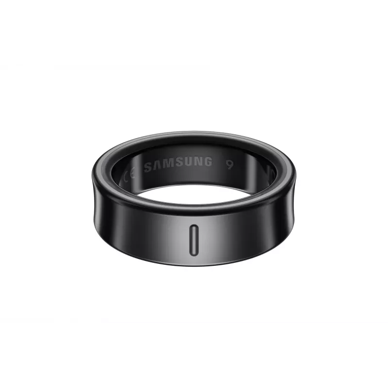 Išmanusis aktyvumo žiedas Samsung Galaxy Ring, juodas, optinis širdies ritmo jutiklis