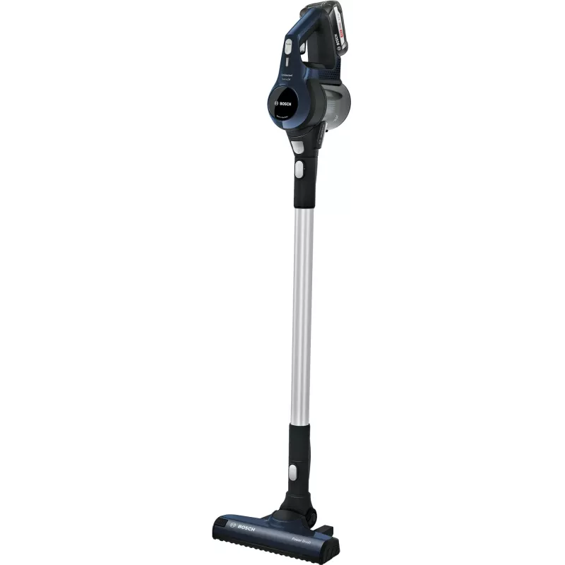 Bosch Serie 6 BBS611PCK 2-in-1 lazdelinis siurblys, belaidis, mėlynas, 2,5 Ah