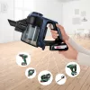 Bosch Serie 6 BBS611PCK 2-in-1 lazdelinis siurblys, belaidis, mėlynas, 2,5 Ah