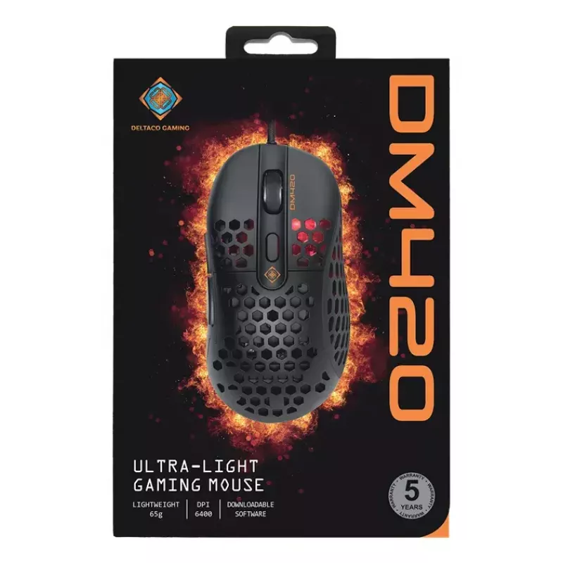 Pelė žaidimams Deltaco GAM-106 USB Type-A