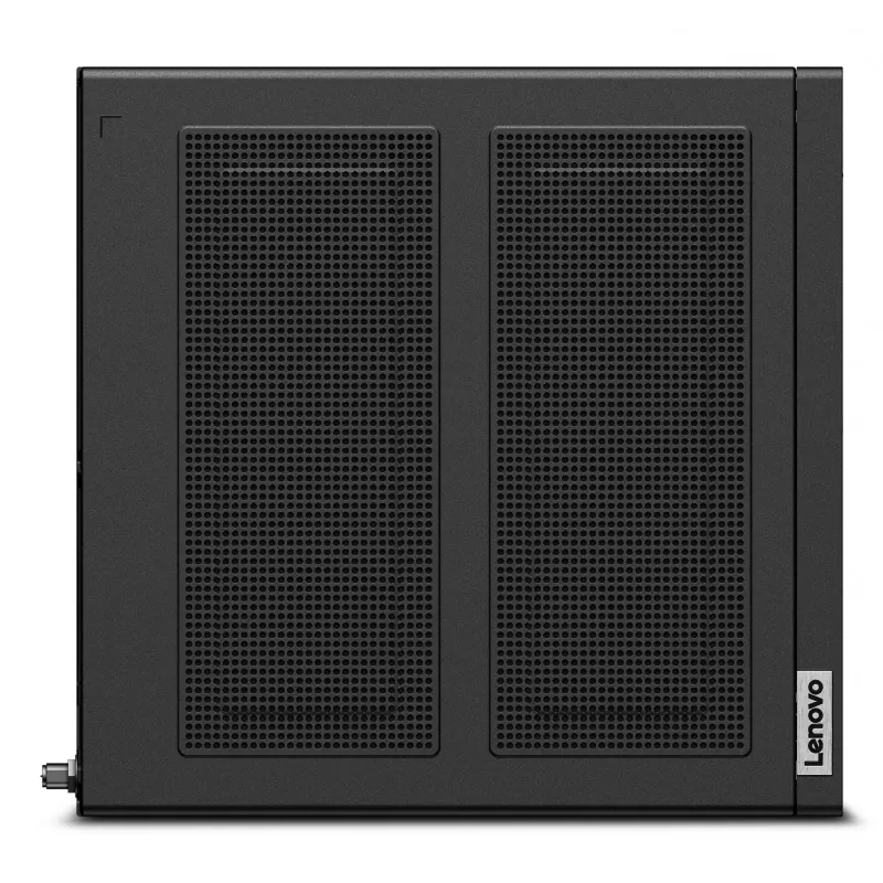Lenovo ThinkStation P3 Tiny Intel® Core™ i5 i5-14600 32 GB DDR5-SDRAM 1 TB SSD NVIDIA RTX A400 Windows 11 Pro Mini PC darbo stotis juoda