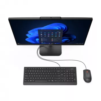 Lenovo V100 All-in-One PC | Intel® N N100 | 23,8 colio Full HD IPS | 16 GB DDR5 | 512 GB SSD | Windows 11 Pro | Wi-Fi 6 | Juoda