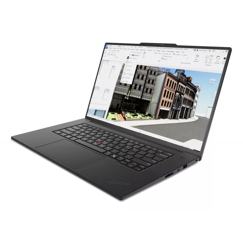 Lenovo ThinkPad P1 Gen 8 Intel Core Ultra 9 285H mobilioji darbo stotis 40,6 cm (16 colių) liečiamas 3.2K ekranas 64 GB LPDDR5x-SDRAM 1 TB SSD NVIDIA RTX PRO 2000 Blackwell Wi-Fi 7 (802.11be) Windows 11 Pro juoda