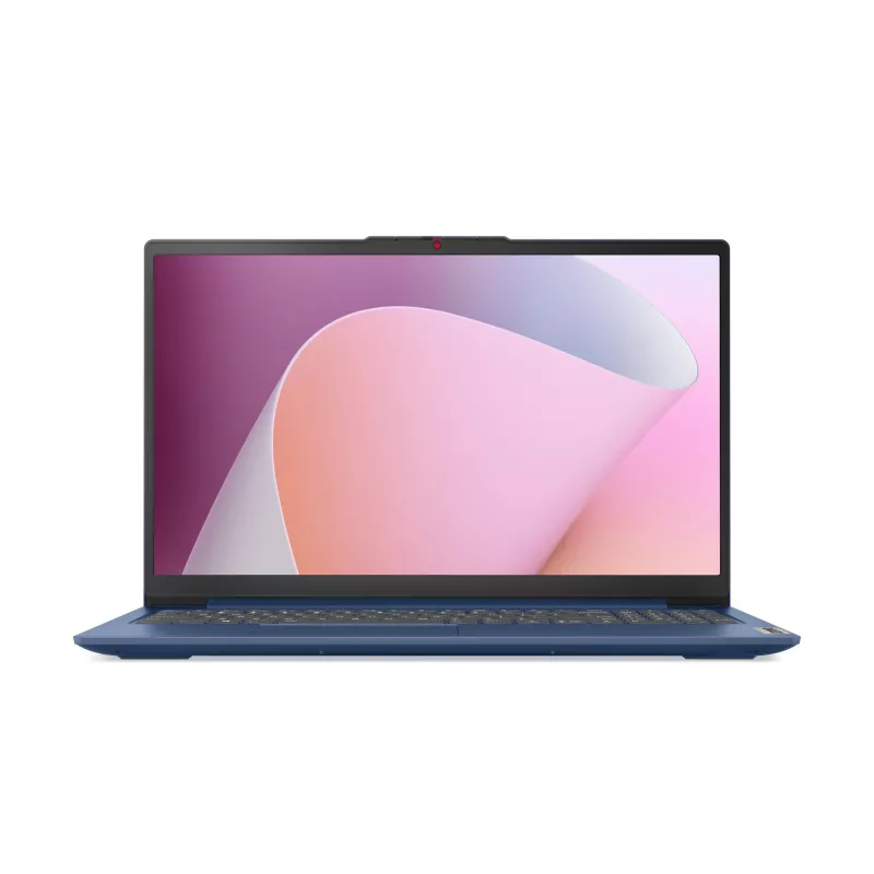 Nešiojamas kompiuteris Lenovo IdeaPad Slim 3 15AMN8 AMD Ryzen™ 5 7520U 39,6 cm (15,6 colio) Full HD 16 GB LPDDR5-SDRAM 512 GB SSD Wi-Fi 6 (802.11ax) Windows 11 Home Mėlyna