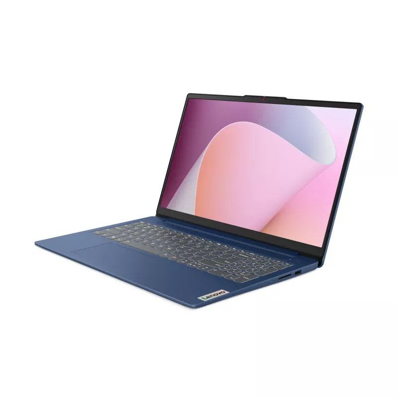 Nešiojamas kompiuteris Lenovo IdeaPad Slim 3 15AMN8 AMD Ryzen™ 5 7520U 39,6 cm (15,6 colio) Full HD 16 GB LPDDR5-SDRAM 512 GB SSD Wi-Fi 6 (802.11ax) Windows 11 Home Mėlyna