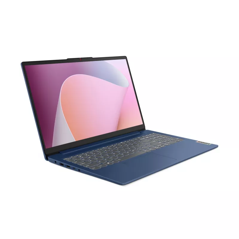 Nešiojamas kompiuteris Lenovo IdeaPad Slim 3 15AMN8 AMD Ryzen™ 5 7520U 39,6 cm (15,6 colio) Full HD 16 GB LPDDR5-SDRAM 512 GB SSD Wi-Fi 6 (802.11ax) Windows 11 Home Mėlyna