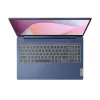 Nešiojamas kompiuteris Lenovo IdeaPad Slim 3 15AMN8 AMD Ryzen™ 5 7520U 39,6 cm (15,6 colio) Full HD 16 GB LPDDR5-SDRAM 512 GB SSD Wi-Fi 6 (802.11ax) Windows 11 Home Mėlyna