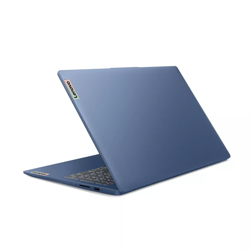 Nešiojamas kompiuteris Lenovo IdeaPad Slim 3 15AMN8 AMD Ryzen™ 5 7520U 39,6 cm (15,6 colio) Full HD 16 GB LPDDR5-SDRAM 512 GB SSD Wi-Fi 6 (802.11ax) Windows 11 Home Mėlyna