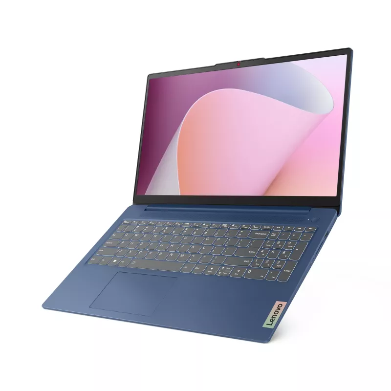 Nešiojamas kompiuteris Lenovo IdeaPad Slim 3 15AMN8 AMD Ryzen™ 5 7520U 39,6 cm (15,6 colio) Full HD 16 GB LPDDR5-SDRAM 512 GB SSD Wi-Fi 6 (802.11ax) Windows 11 Home Mėlyna