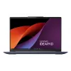 Nešiojamas kompiuteris Lenovo IdeaPad Slim 5 14Q8X9 Copilot+ PC Snapdragon X1-26-100 35,6 cm (14 colių) WUXGA 16 GB LPDDR5x-SDRAM 512 GB SSD Wi-Fi 7 (802.11be) Windows 11 Home mėlynas