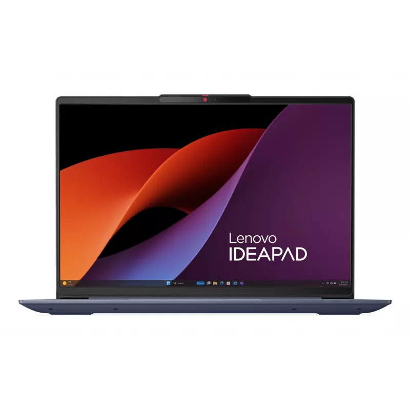 Nešiojamas kompiuteris Lenovo IdeaPad Slim 5 14Q8X9 Copilot+ PC Snapdragon X1-26-100 35,6 cm (14 colių) WUXGA 16 GB LPDDR5x-SDRAM 512 GB SSD Wi-Fi 7 (802.11be) Windows 11 Home mėlynas