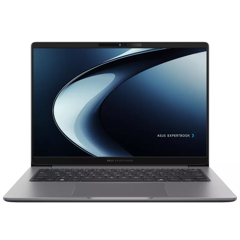 Nešiojamas kompiuteris ASUS ExpertBook P3 PM3406CKA Copilot+ PC — AMD Ryzen AI 5 330, 14 colių WUXGA, 16 GB DDR5, 1 TB SSD, Windows 11 Pro, Pilka