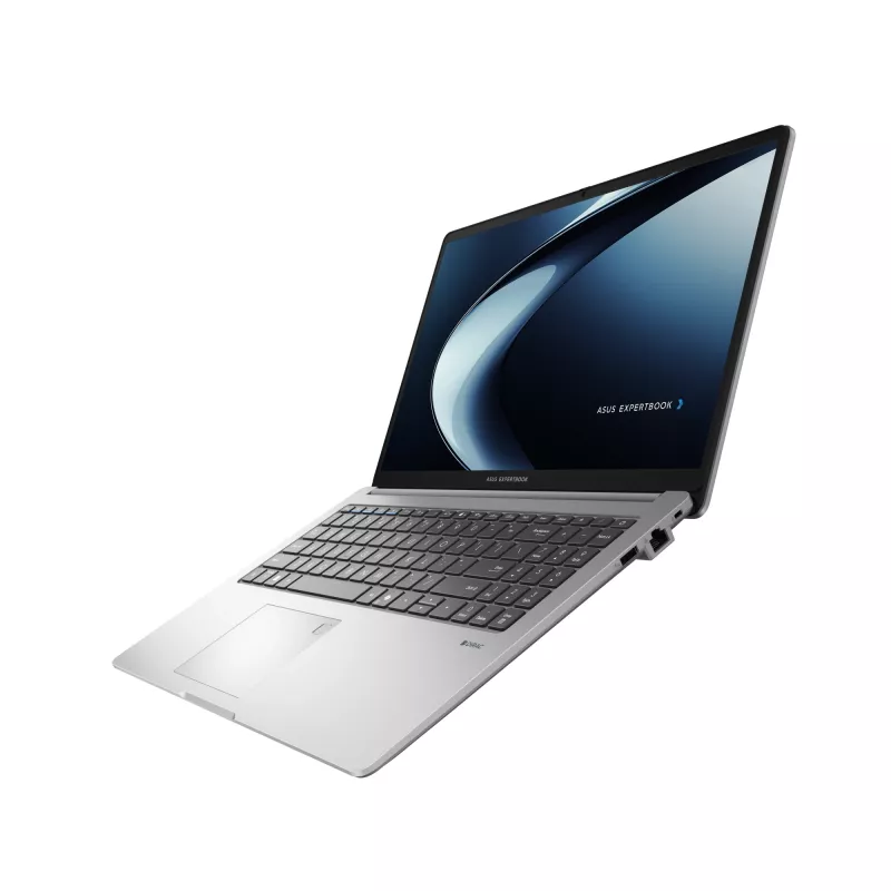 ASUS ExpertBook P1 PM1503CDA-S70262 nešiojamas kompiuteris, 15,6 colio Full HD IPS, AMD Ryzen 7 170, 16GB DDR5, 512GB SSD, Be operacinės sistemos, vokiška QWERTZ klaviatūra