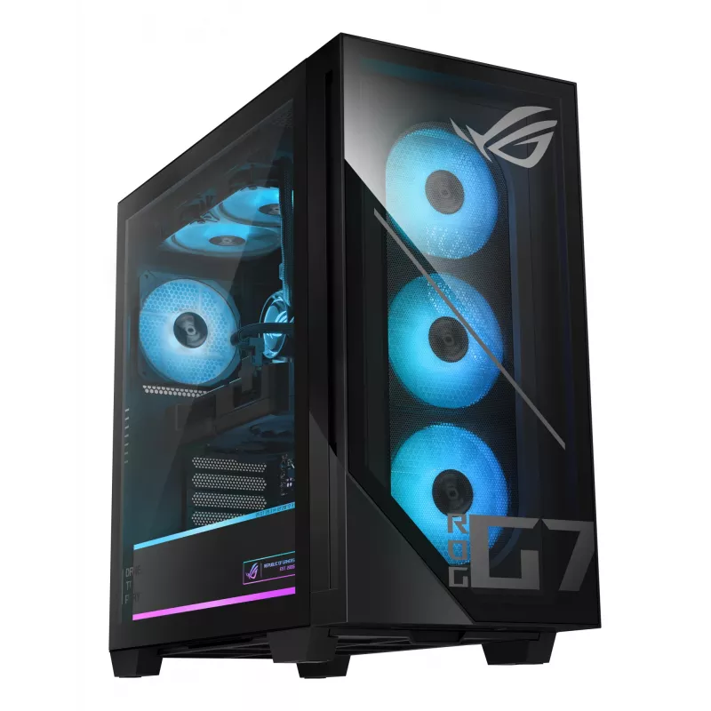 ASUS ROG G700 G700TF-07265F351W Intel Core Ultra 7 265F 32 GB DDR5-SDRAM 1 TB SSD NVIDIA GeForce RTX 5070 Ti Windows 11 Home stalinis kompiuteris juodas
