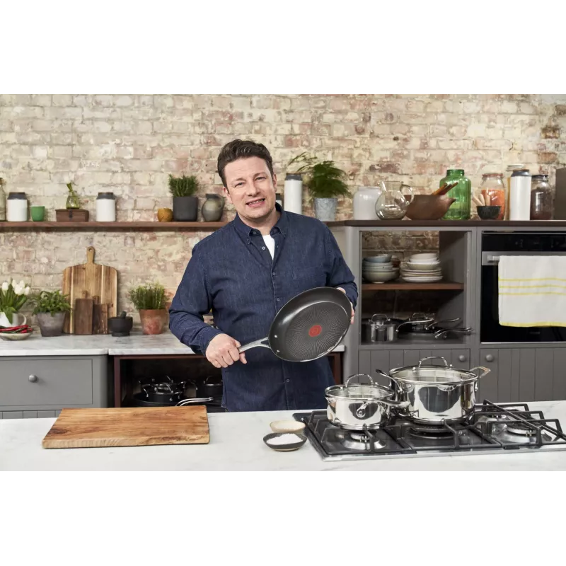 Universali keptuvė Tefal Jamie Oliver E30404 nerūdijantis plienas 900 g