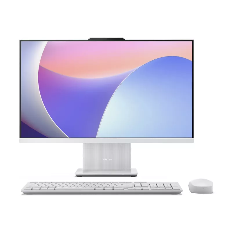 Lenovo IdeaCentre AIO 27IRH9 Viskas-viename kompiuteris, 68,6 cm (27 colių), Full HD, Intel Core 5 210H, 16 GB DDR5, 512 GB SSD, Wi-Fi 6, Pilka