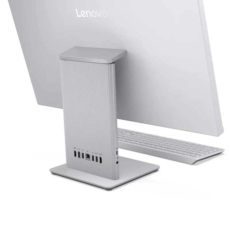 Lenovo IdeaCentre AIO 27IRH9 Viskas-viename kompiuteris, 68,6 cm (27 colių), Full HD, Intel Core 5 210H, 16 GB DDR5, 512 GB SSD, Wi-Fi 6, Pilka
