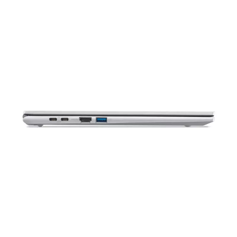 Nešiojamas kompiuteris Acer Aspire Go 15 AG15-72P-55UU — Intel Core 5 120U, 15,6 colio Full HD, 16 GB DDR4, 512 GB SSD, Wi‑Fi 6, Windows 11 Home, sidabrinis