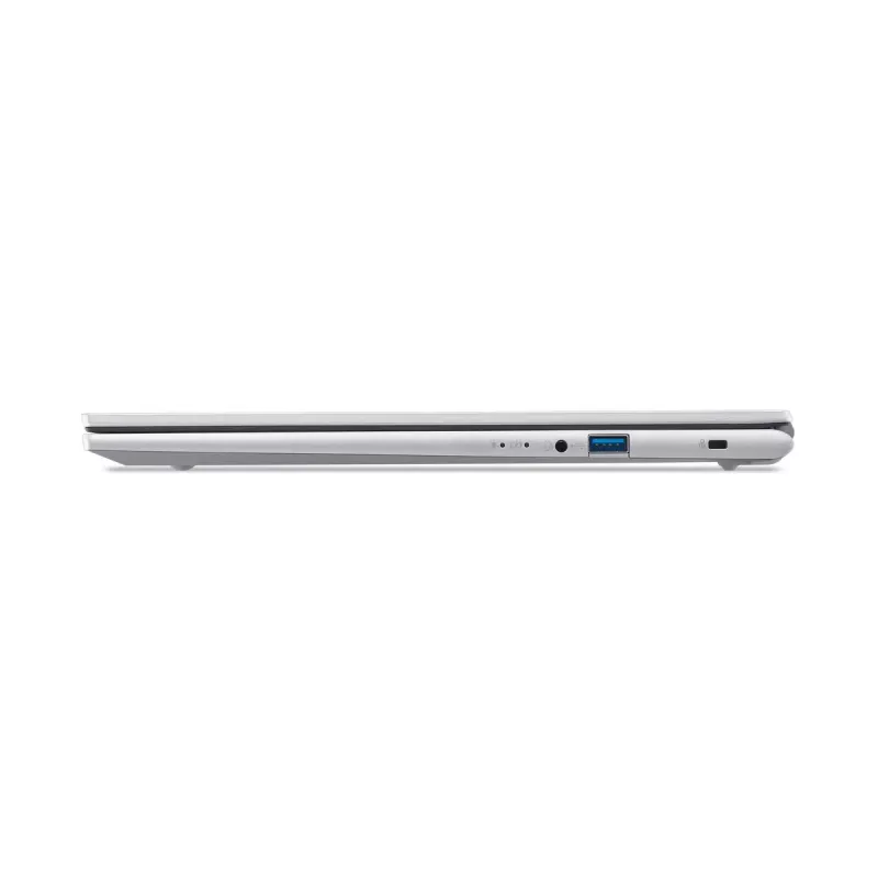 Nešiojamas kompiuteris Acer Aspire Go 15 AG15-72P-55UU — Intel Core 5 120U, 15,6 colio Full HD, 16 GB DDR4, 512 GB SSD, Wi‑Fi 6, Windows 11 Home, sidabrinis