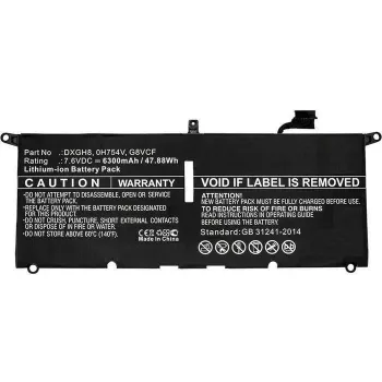 CoreParts DXGH8-CP nešiojamojo kompiuterio baterija