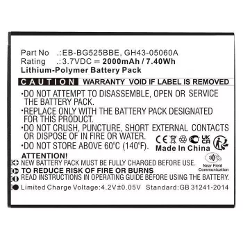 Baterija išmaniajam telefonui CoreParts GH43-05060A-CP 3.7V 2000mAh Li-Pol 7.40Wh