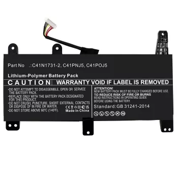 CoreParts MBXAS-BA0313 Nešiojamojo kompiuterio baterija, ličio polimeras, 4300 mAh, 15,4 V