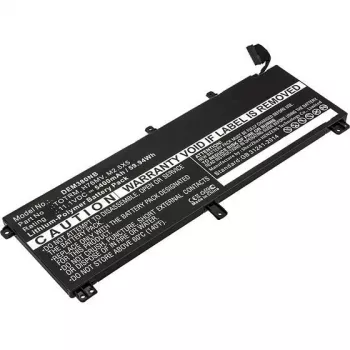 CoreParts nešiojamojo kompiuterio baterija, skirta Dell, 60Wh, Li-Pol, 11,1V, 5400mAh, juoda, Precision M3800, XPS 15 9530
