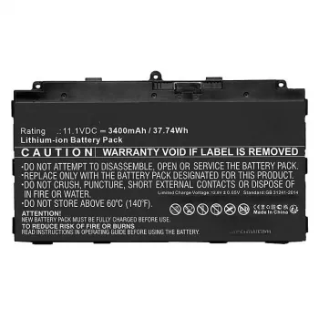 Nešiojamo kompiuterio baterija RAYOVAC MBXFU-BA0046 14.4V 50.00Wh 3470mAh