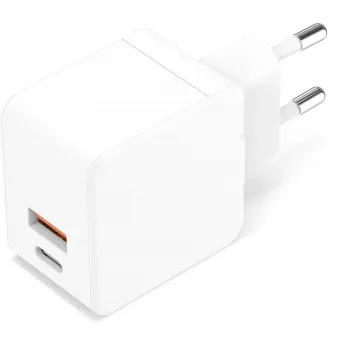 CoreParts MBXUSB-AC0004 universalus mobiliojo įrenginio kroviklis, baltas, AC, greitas įkrovimas, patalpoms