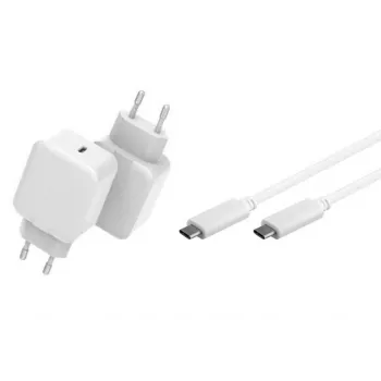 CoreParts MBXUSB-AC0013 universalus greitojo įkrovimo maitinimo adapteris, balta spalva