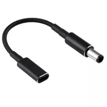CoreParts MBXUSBC-CO0002 lizdų keitiklis USB C į 4,5×3,0 juodas