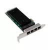 Tinklo plokštė PCIe x1 MicroConnect MC-PCIEX1-82575-Q su Intel 82575 valdikliu