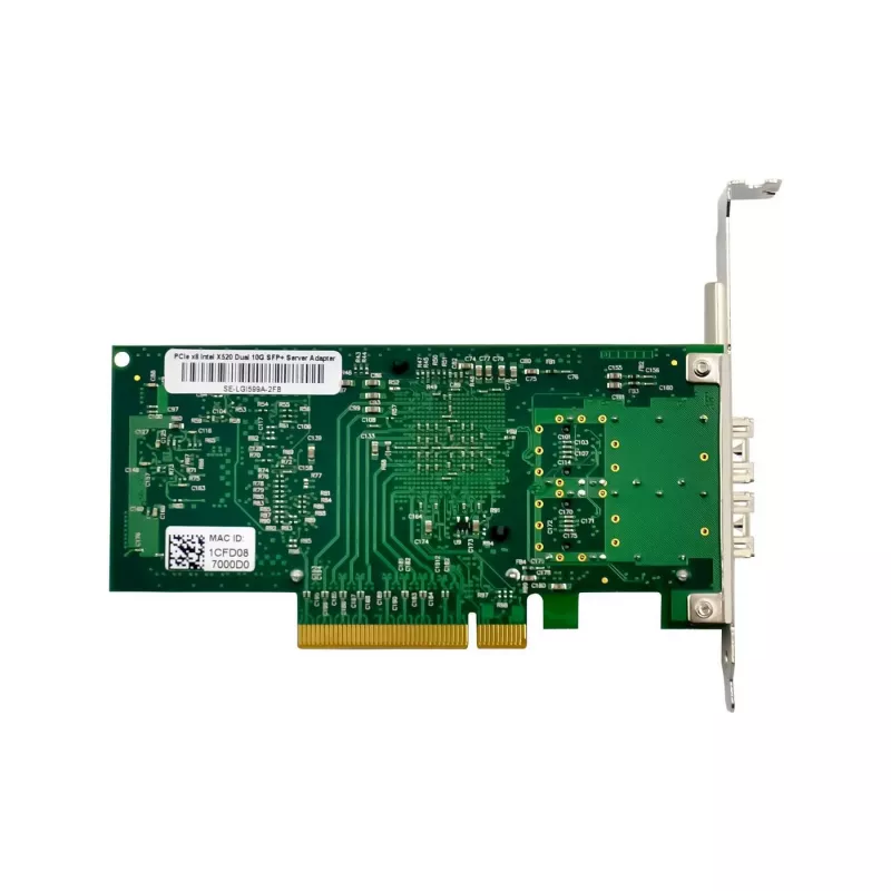 Tinklo plokštė MicroConnect MC-PCIEX8-X520-DA2 PCIe x8 dviejų prievadų