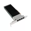 Tinklo plokštė MicroConnect X710-T4 PCIe x8 10GbE 4 prievadai