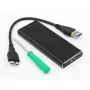 CoreParts MSACSC/USB3.0 M.2 SSD išorinis korpusas, USB 3.0, juodas