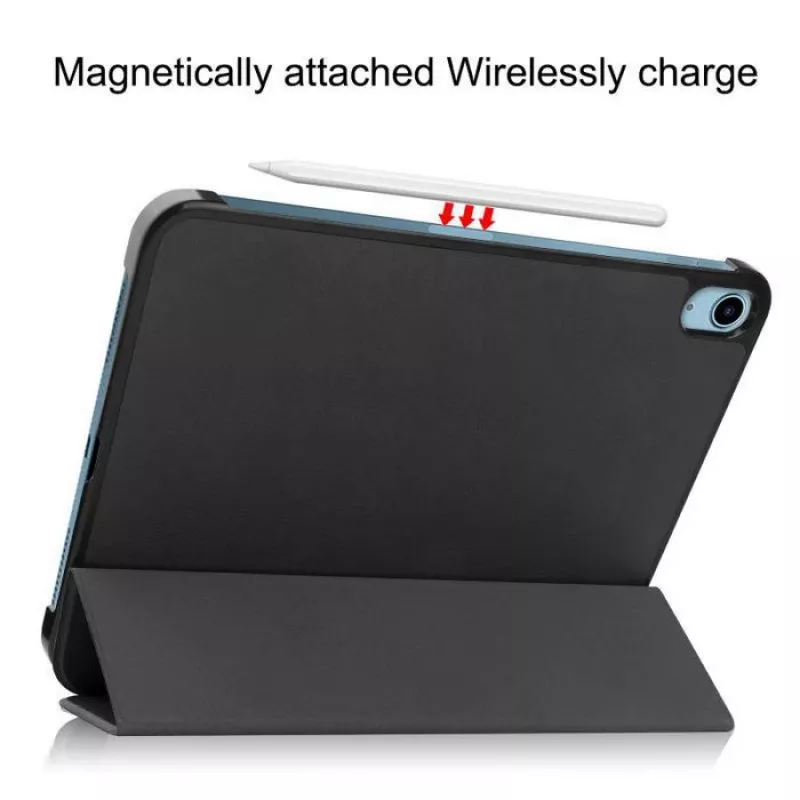CoreParts TABX-IP10-COVER1 dėklas planšetei 27,7 cm (10,9 colių) sulankstomas dėklas Juodas